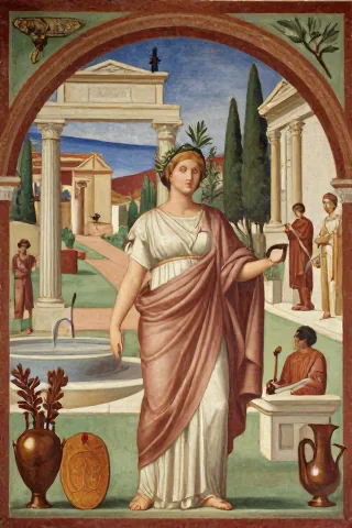 Joy historical or symbolic source image