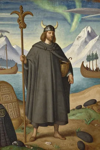 Arne historical or symbolic source image