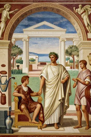 August historical or symbolic source image
