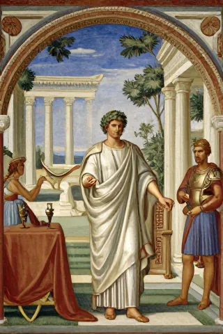 Aurelius historical or symbolic source image
