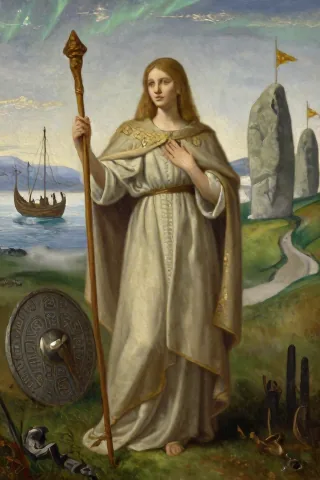 Freya historical or symbolic source image