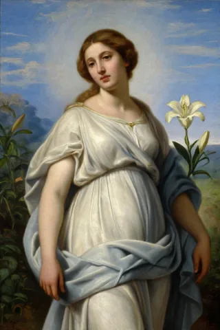 Gabrielle historical or symbolic source image