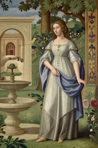 Genevieve historical or symbolic source image