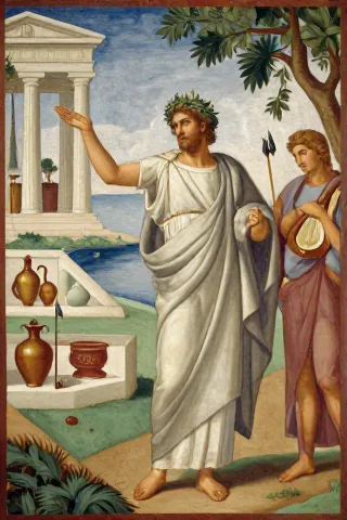 George historical or symbolic source image