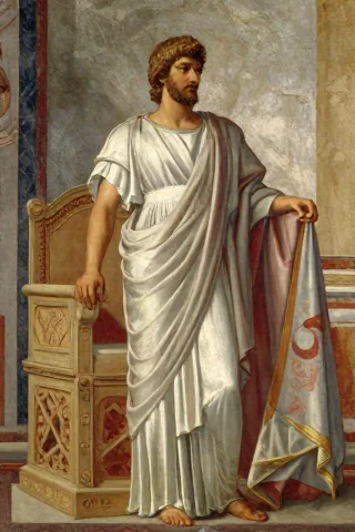 Hadrian historical or symbolic source image