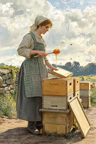 Honey historical or symbolic source image