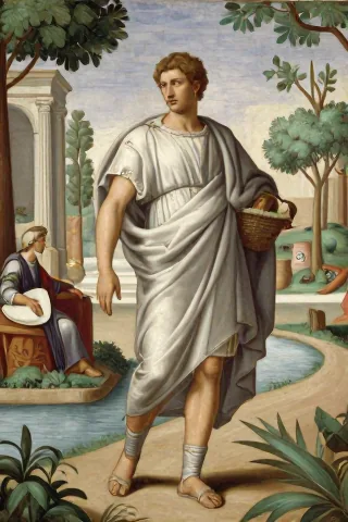Horace historical or symbolic source image