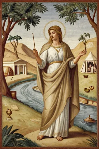 Mary historical or symbolic source image