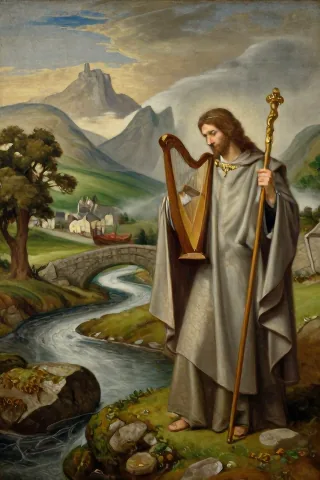 Merlin historical or symbolic source image