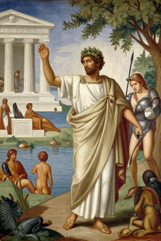 Myron historical or symbolic source image