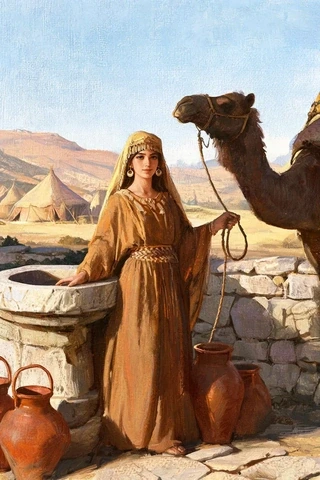 Rebecca historical or symbolic source image