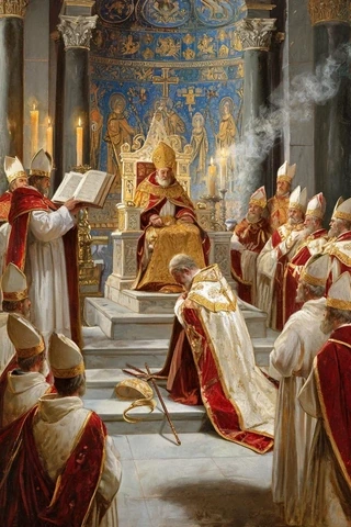 Saint historical or symbolic source image